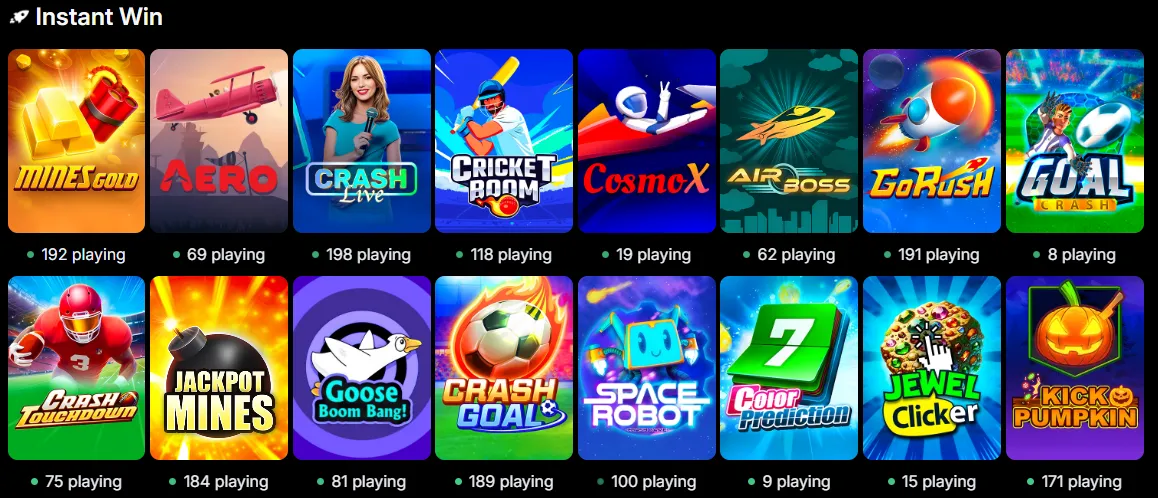 spinathlon casino instant win
