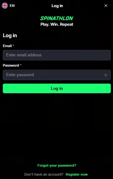 spinathlon casino login