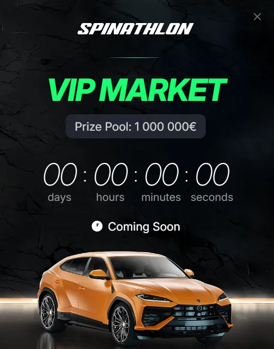 spinathlon casino vip market